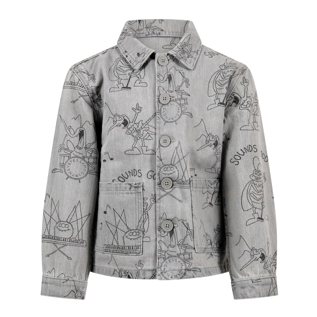 Stella McCartney Kids Music Man Denim Jacket