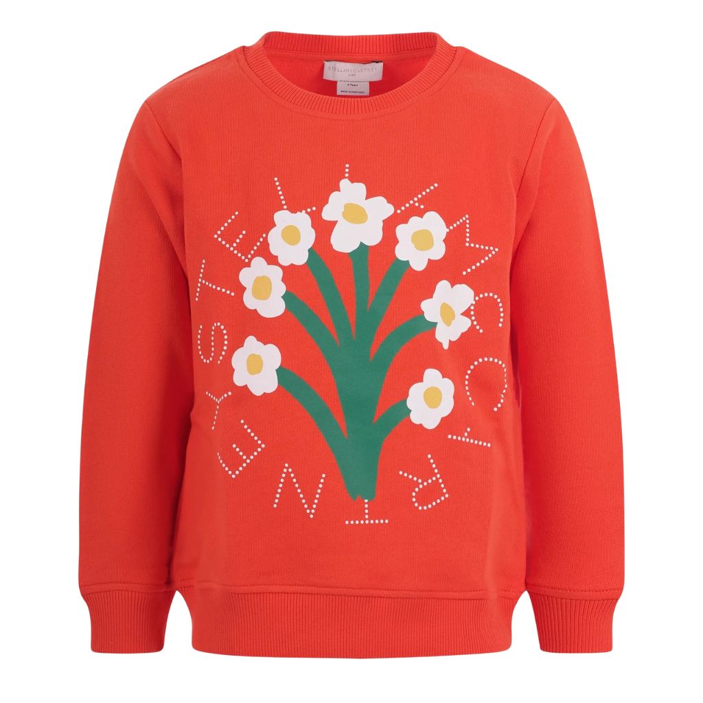 Stella McCartney Kids Flowers Sweatshirt