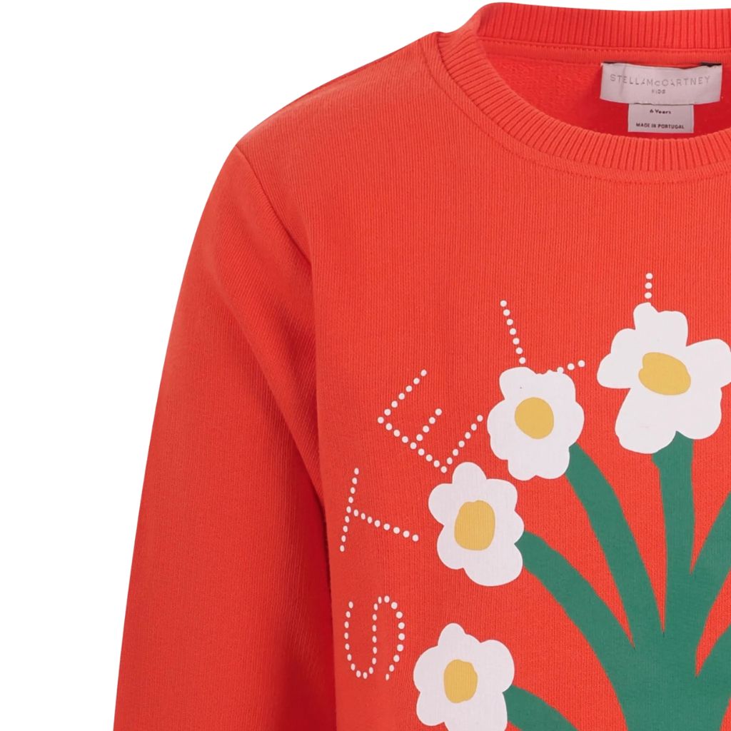 Stella McCartney Kids Flowers Sweatshirt