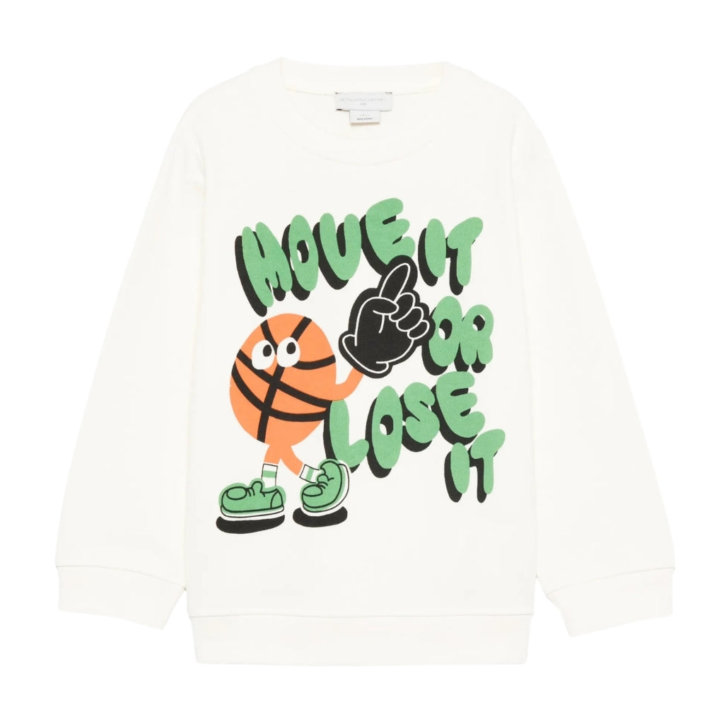 Stella McCartney Kids Basketball Sweatshirt