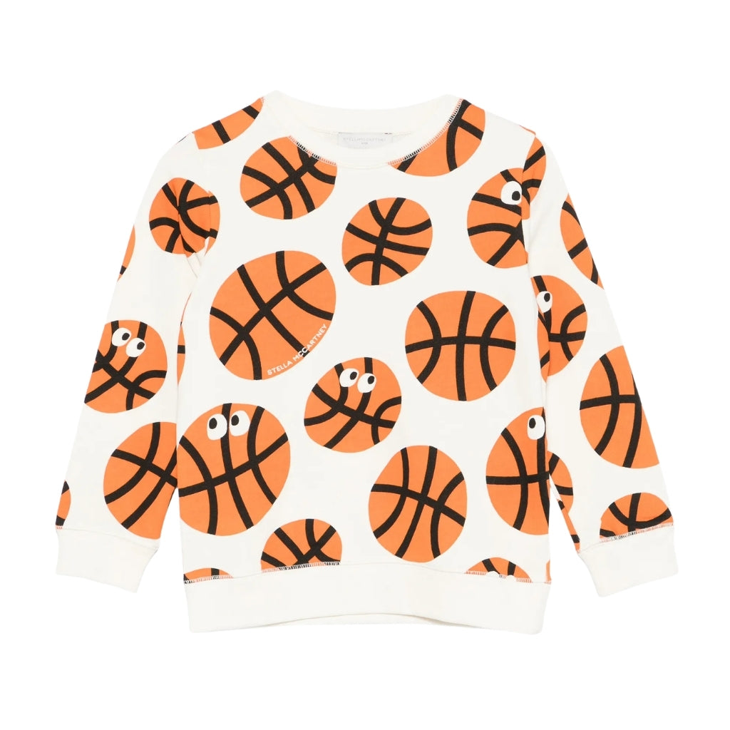 Stella McCartney Kids Basketballs Sweatshirt