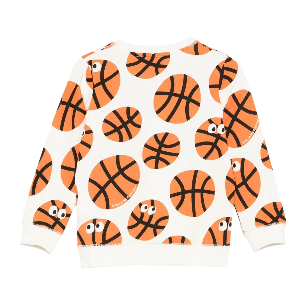 Stella McCartney Kids Basketballs Sweatshirt