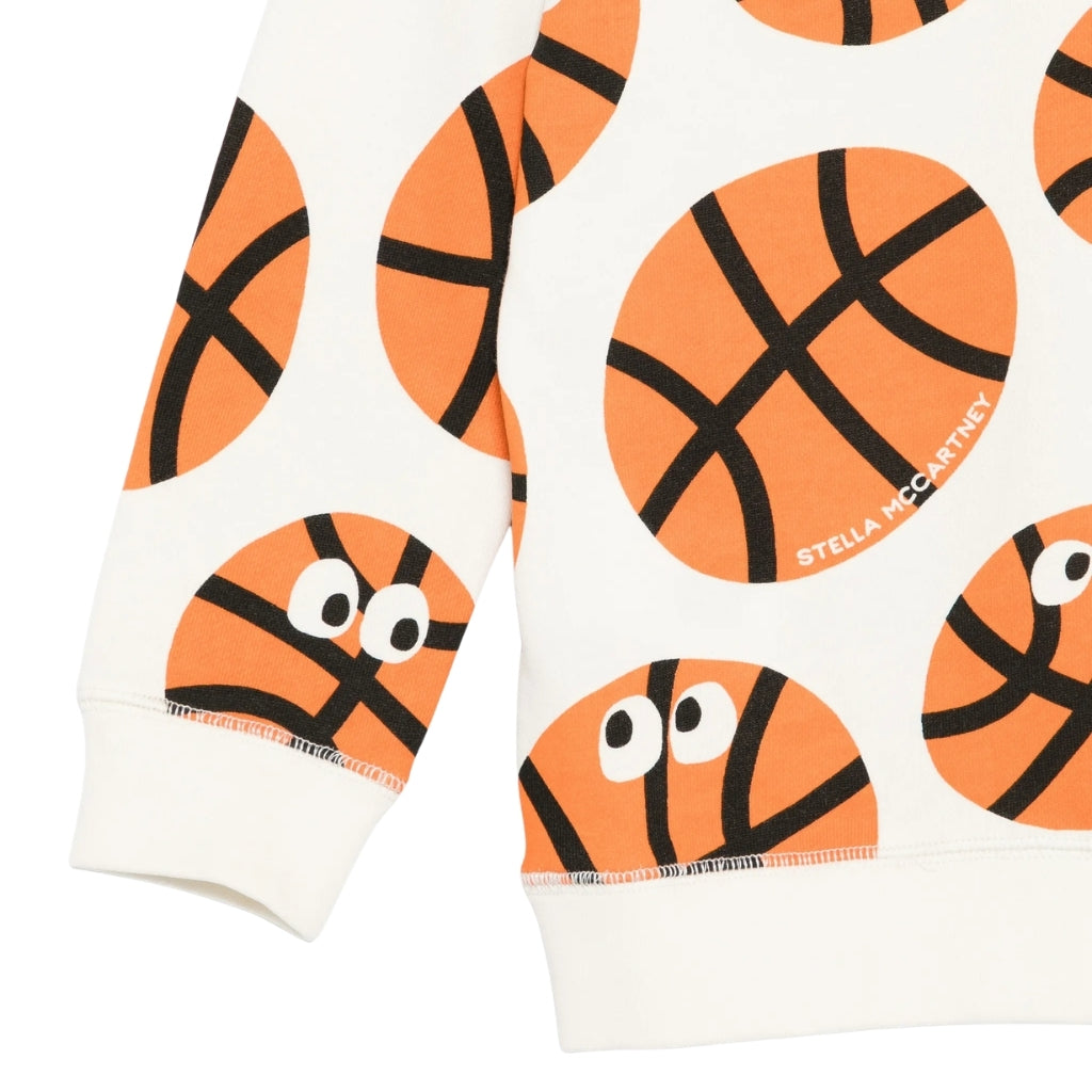 Stella McCartney Kids Basketballs Sweatshirt