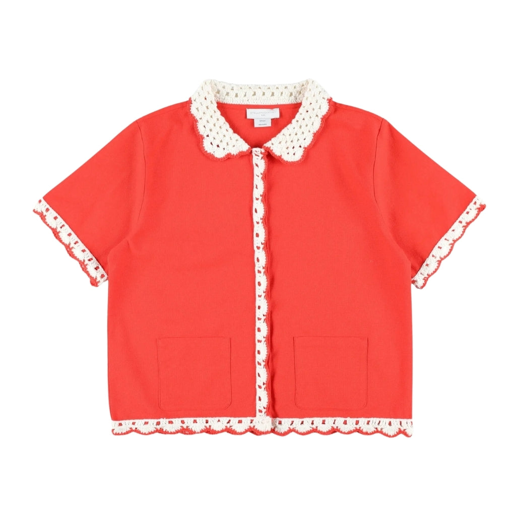 Stella McCartney Kids Crochet Shirt