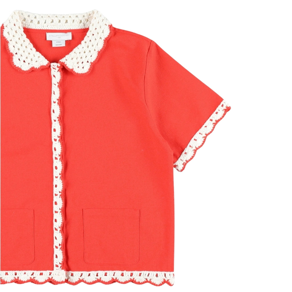 Stella McCartney Kids Crochet Shirt