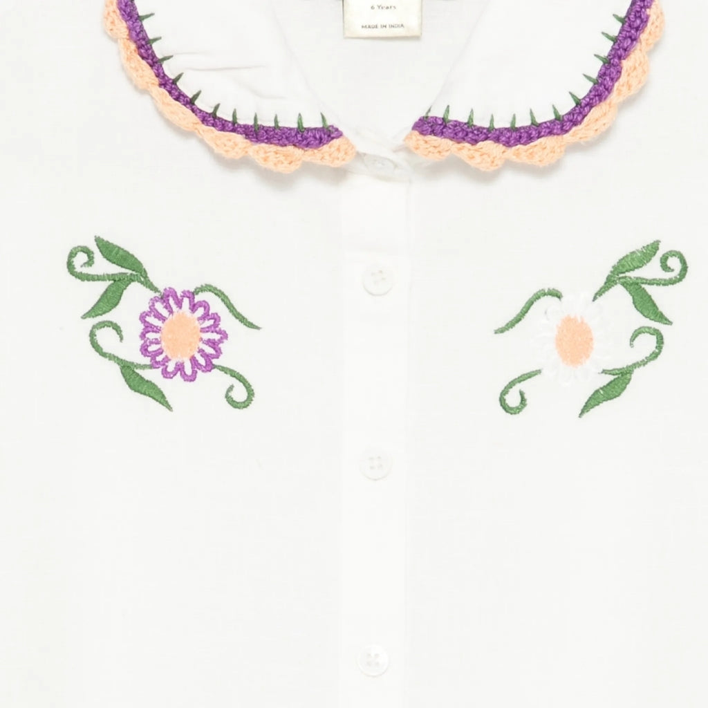 Stella McCartney Kids Linen Mix Shirt