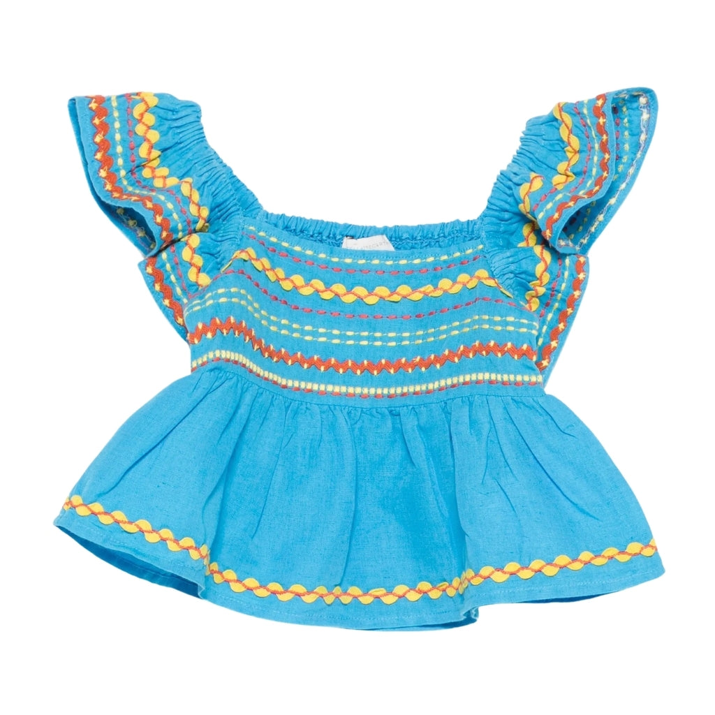 Stella McCartney Kids Linen Mix Top