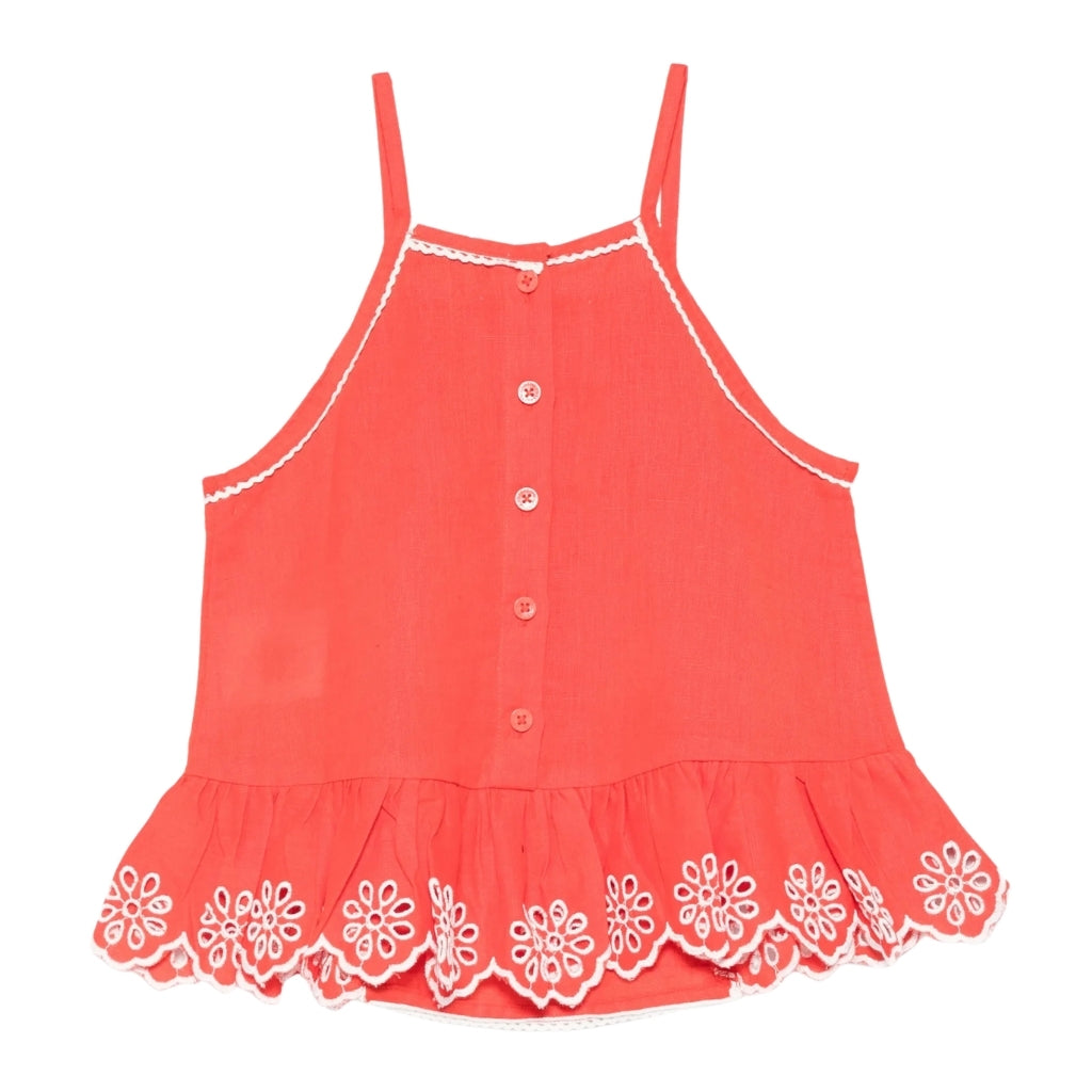 Stella McCartney Kids Linen Mix Top