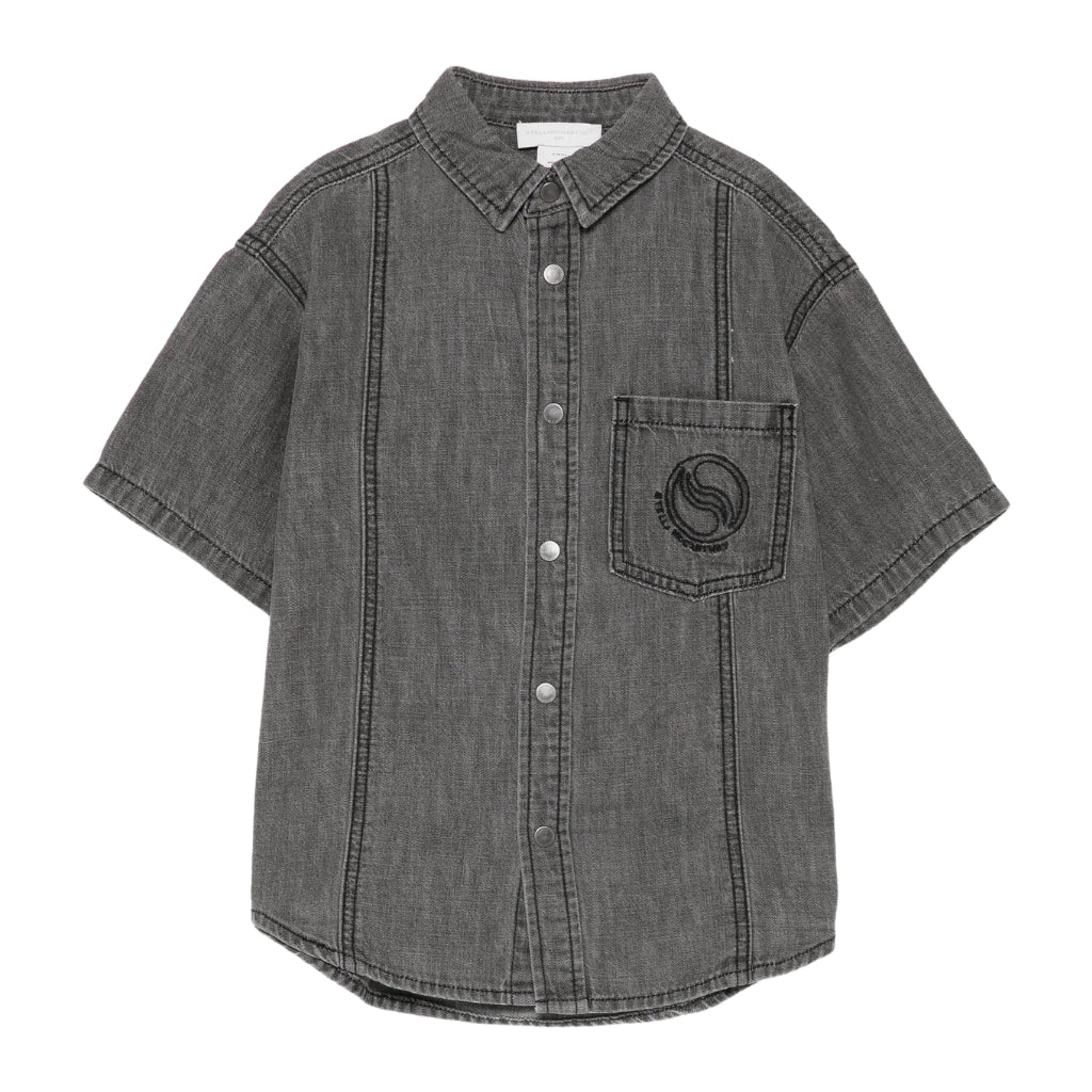 Stella McCartney Kids Tennis Denim Shirt