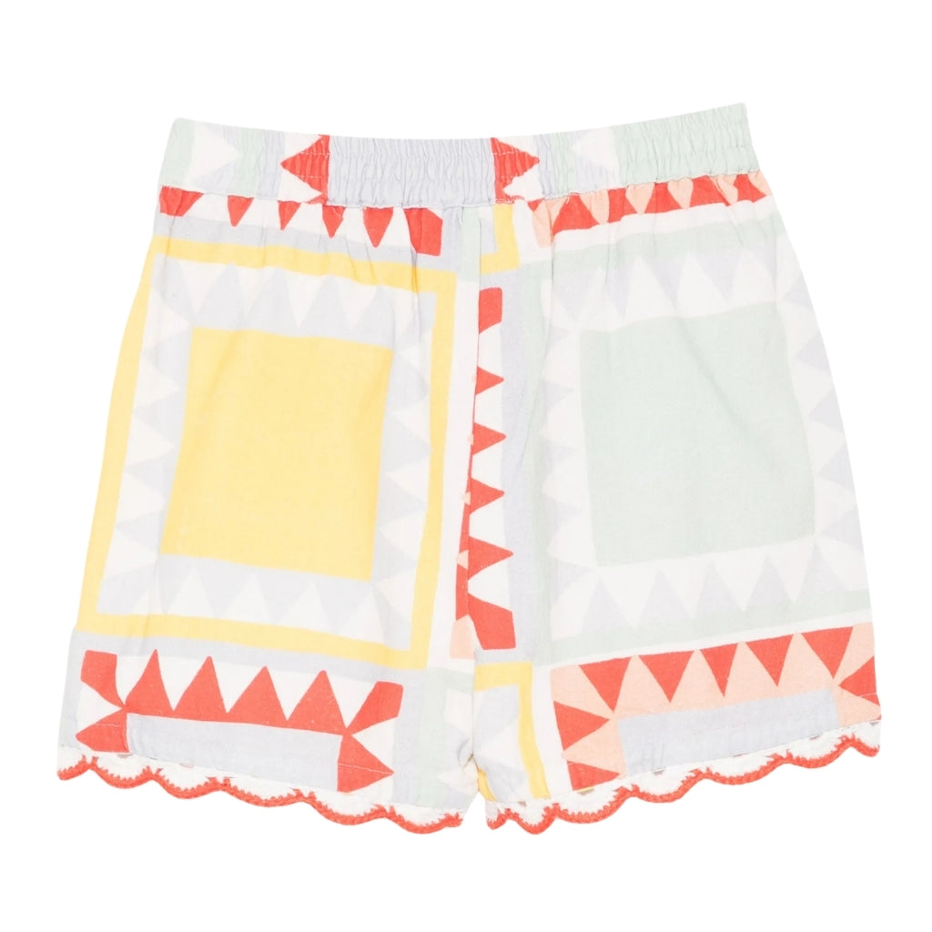 Stella McCartney Kids Small Picnic Patchwork Shorts
