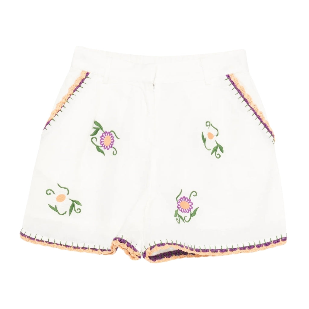 Stella McCartney Kids Linen Mix Shorts