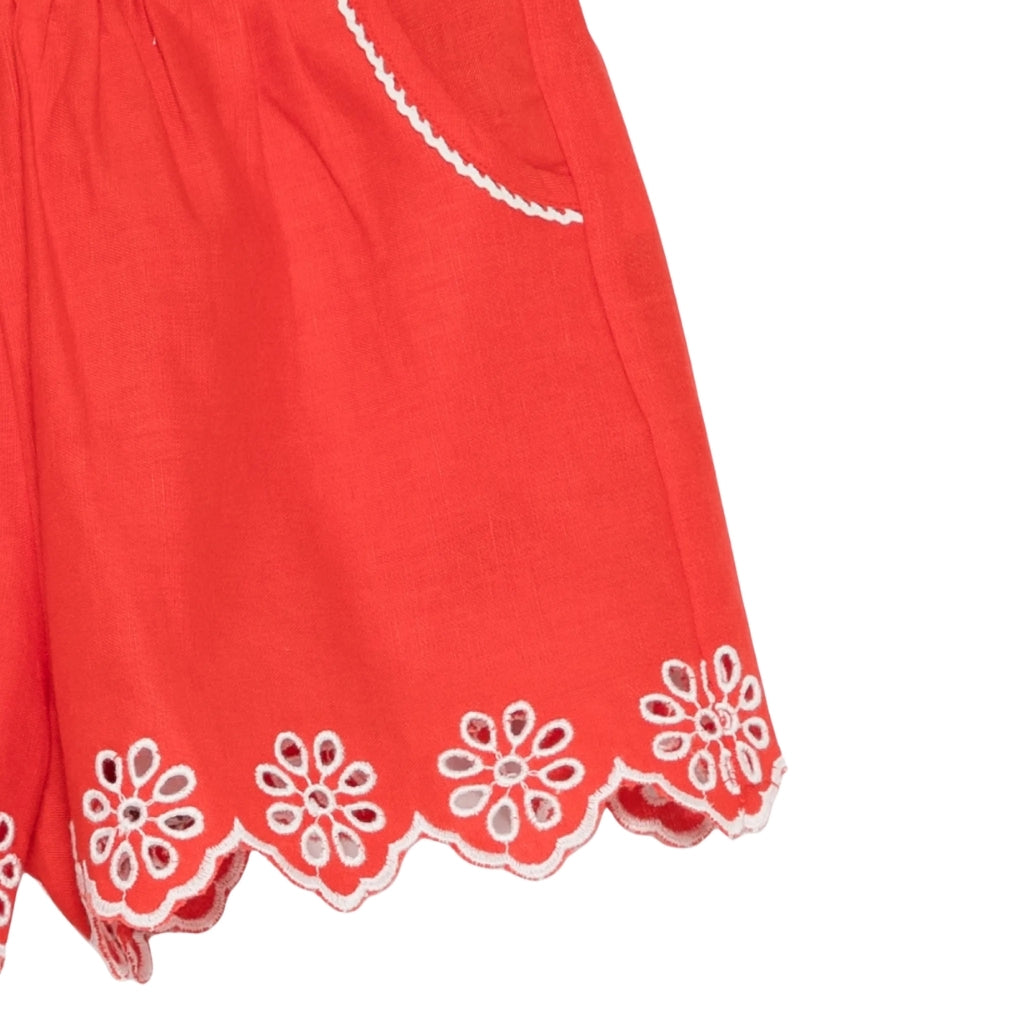 Stella McCartney Kids Linen Mix Shorts