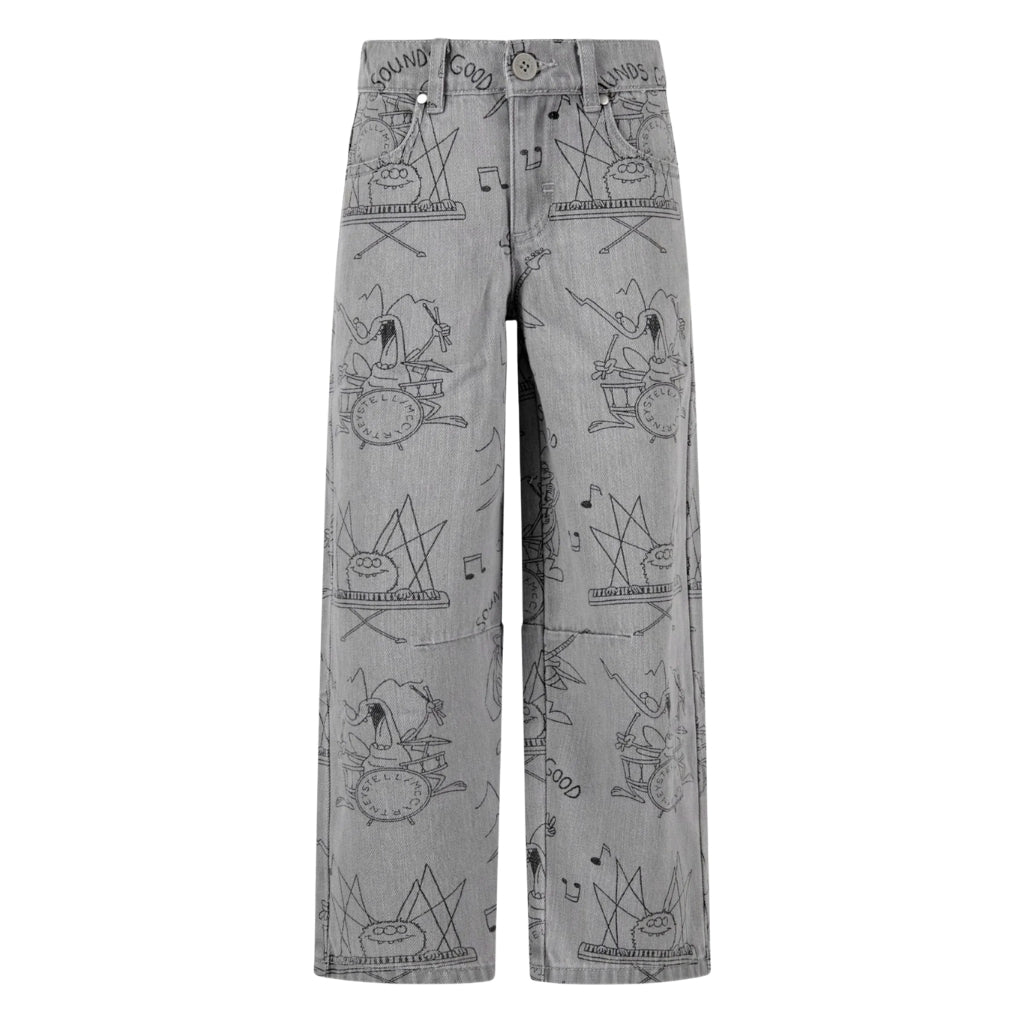 Stella McCartney Kids Music Man Denim Trousers