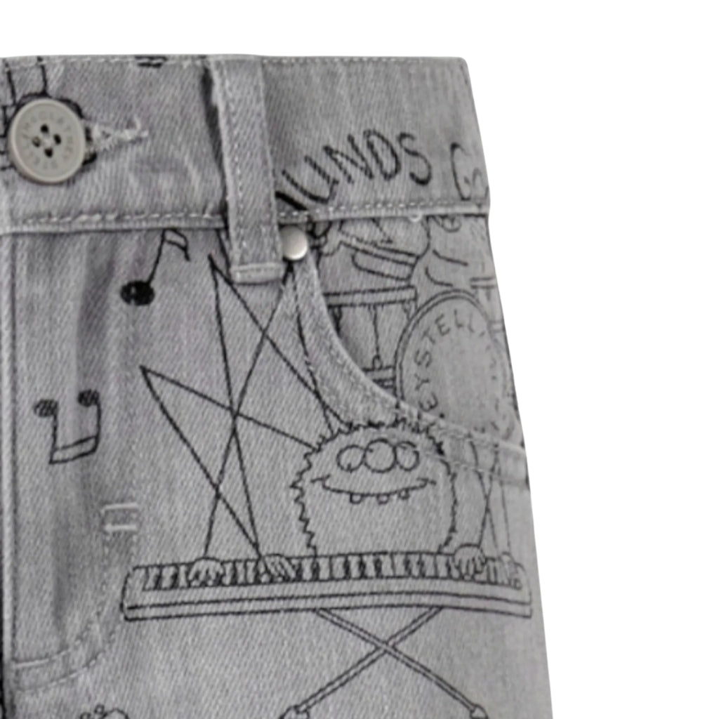 Stella McCartney Kids Music Man Denim Trousers