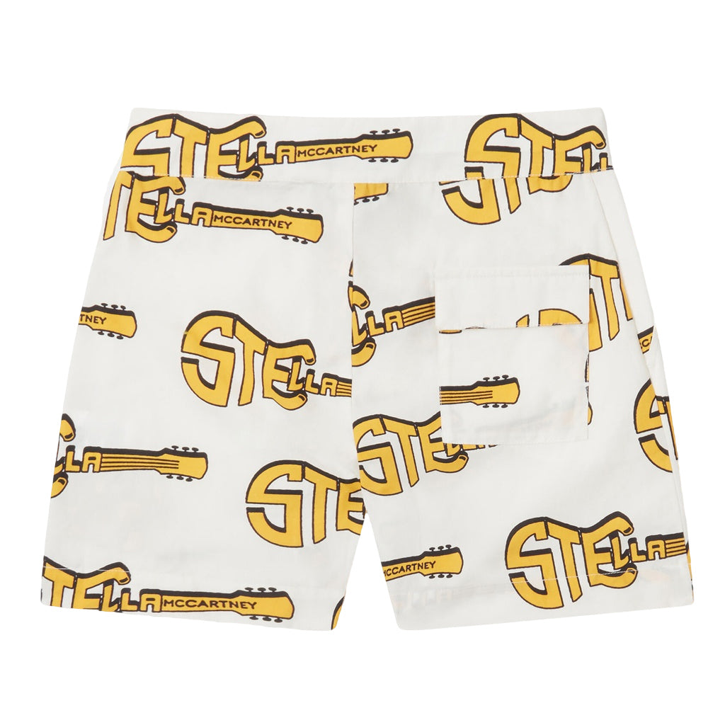 Stella McCartney Kids Guitar Shorts