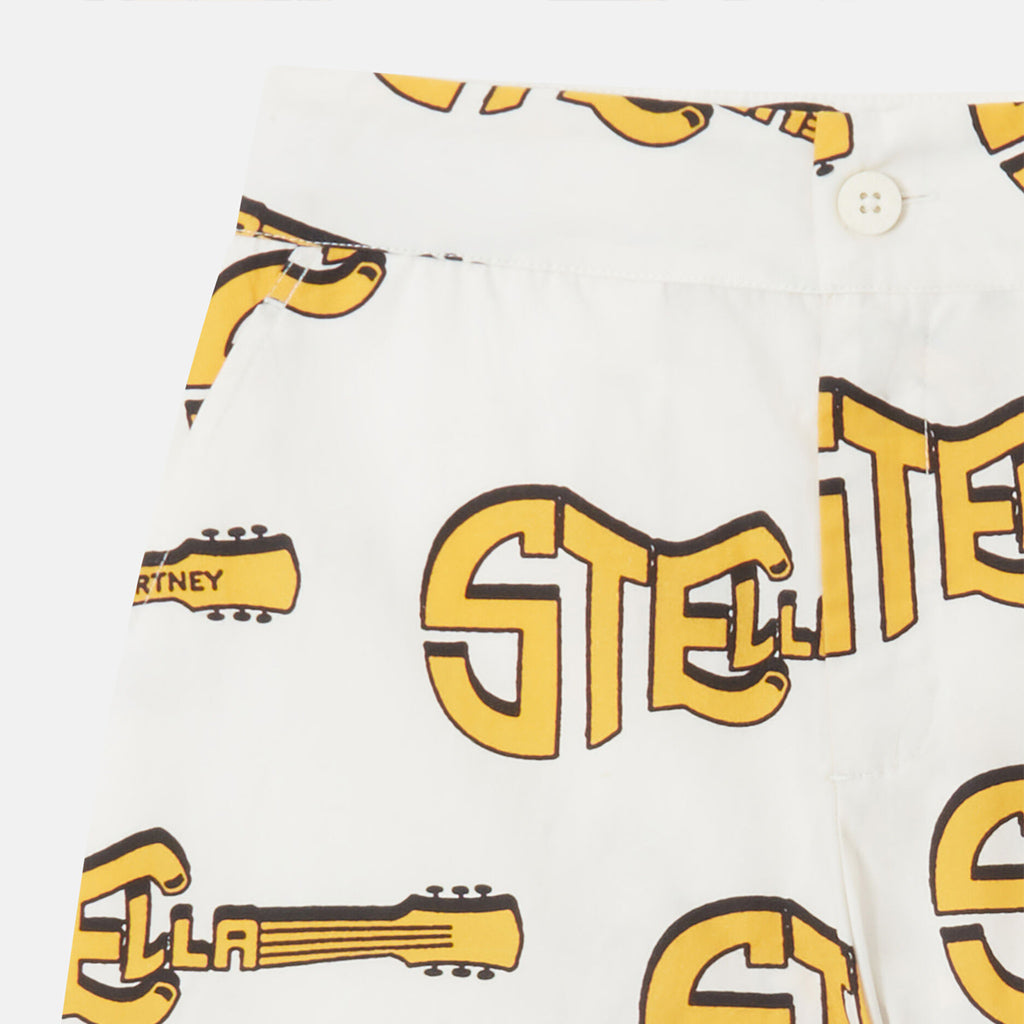 Stella McCartney Kids Guitar Shorts