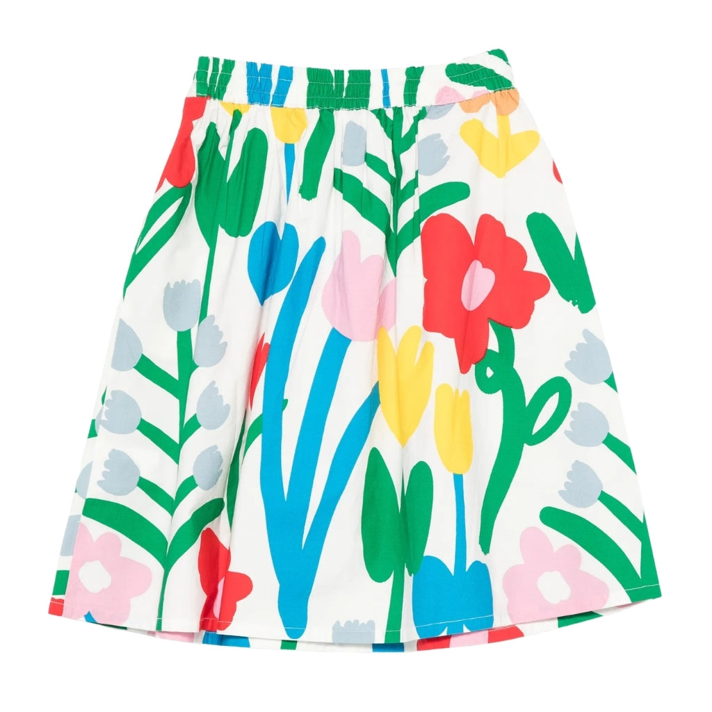 Stella McCartney Kids Big Flowers Skirt