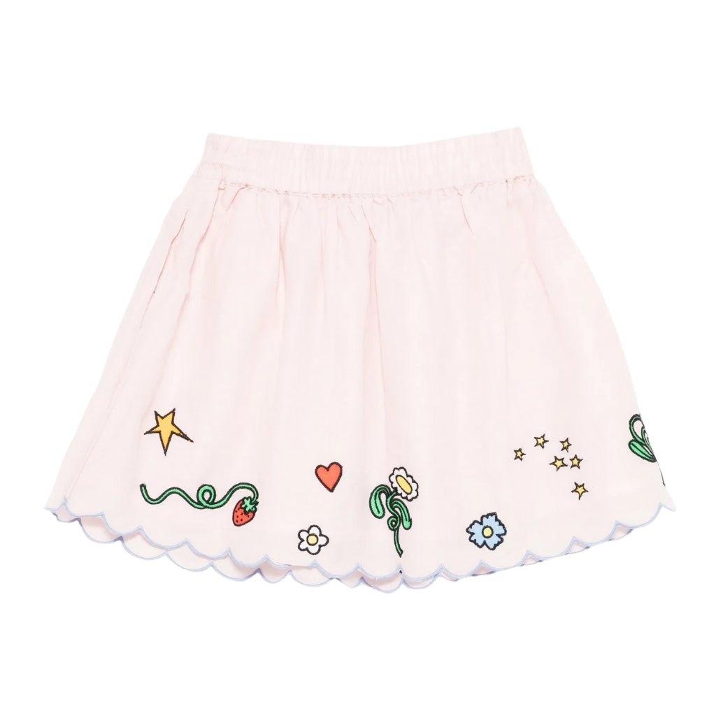 Stella McCartney Kids Embroidered Skirt