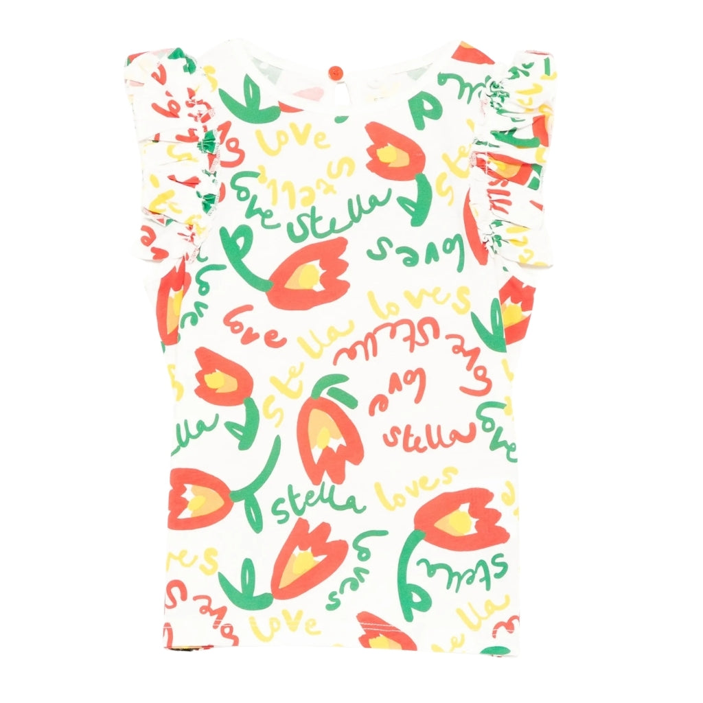 Stella McCartney Kids Tulip Stella Loves T-Shirt