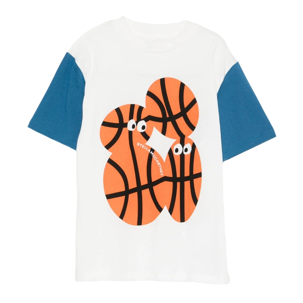 Stella McCartney Kids Basketballs T-Shirt