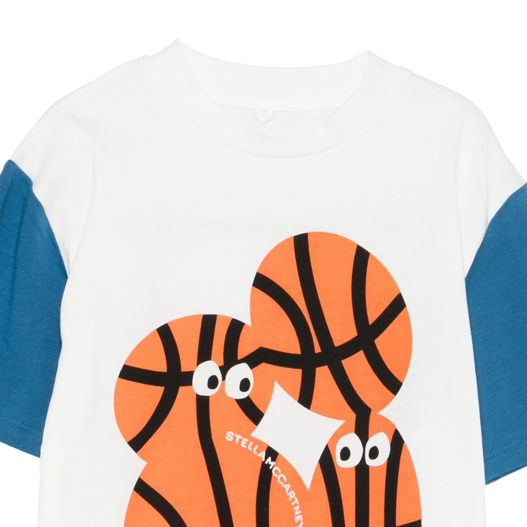 Stella McCartney Kids Basketballs T-Shirt