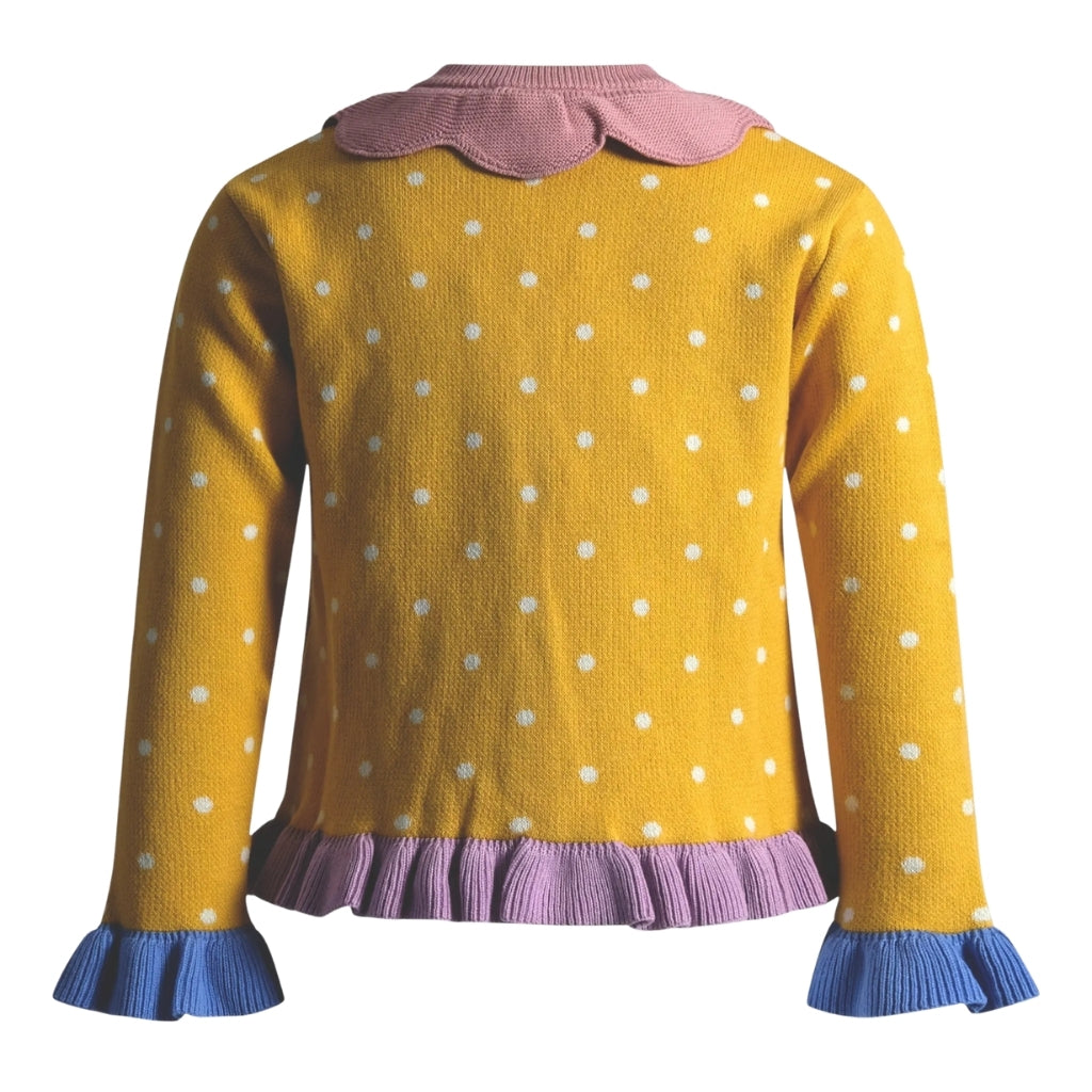 Stella McCartney Kids Flower Knit Cardigan