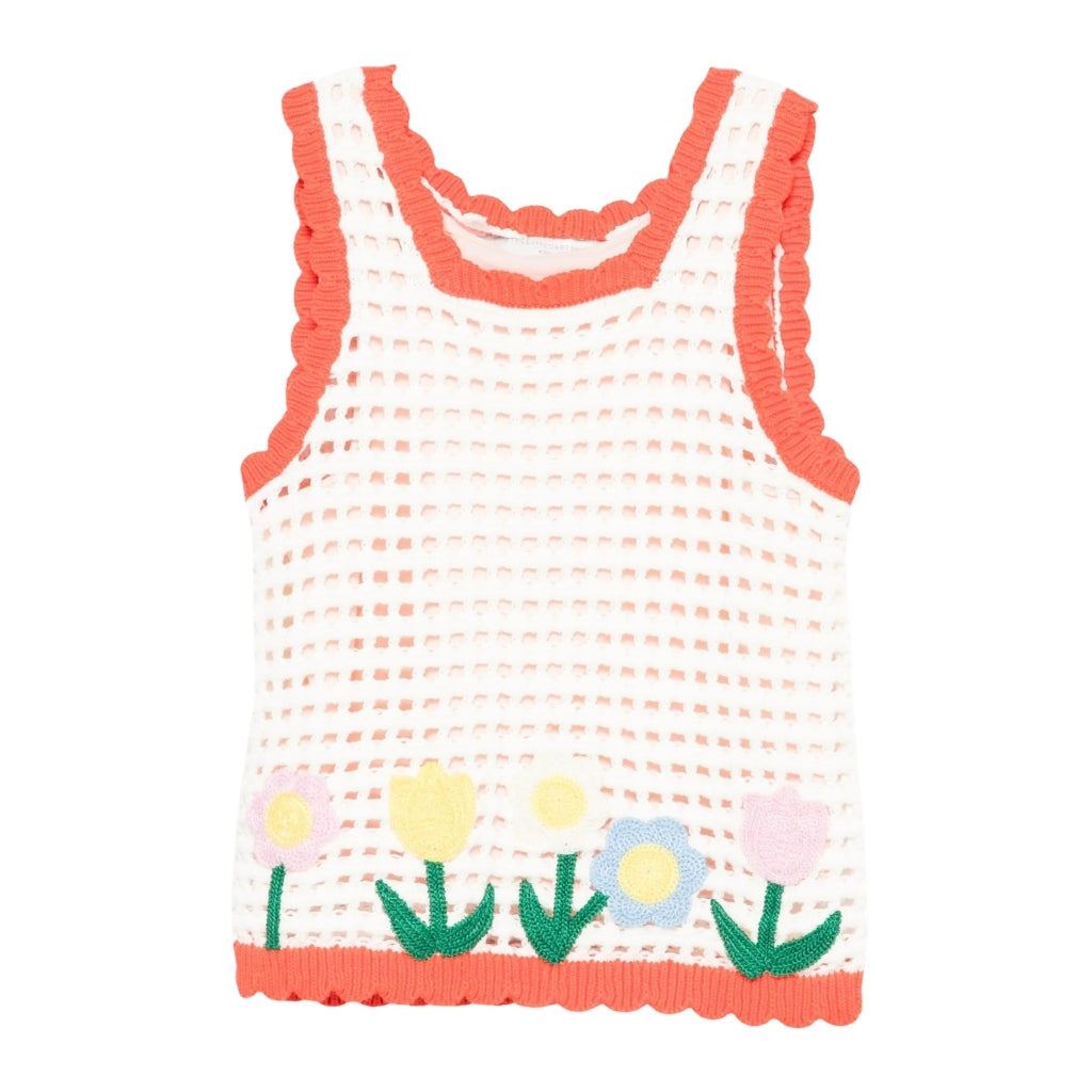 Stella McCartney Kids Flowers Knit Top