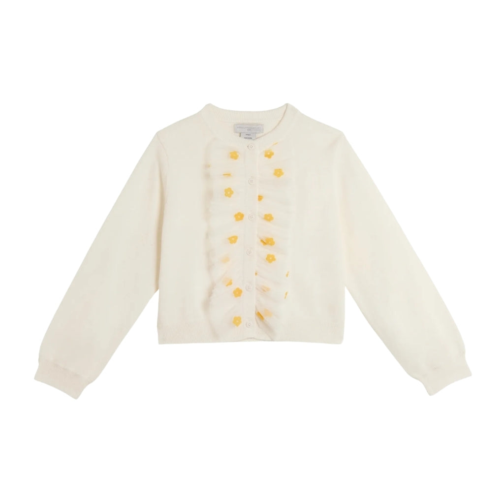 Stella McCartney Kids Flowers Knit Cardigan