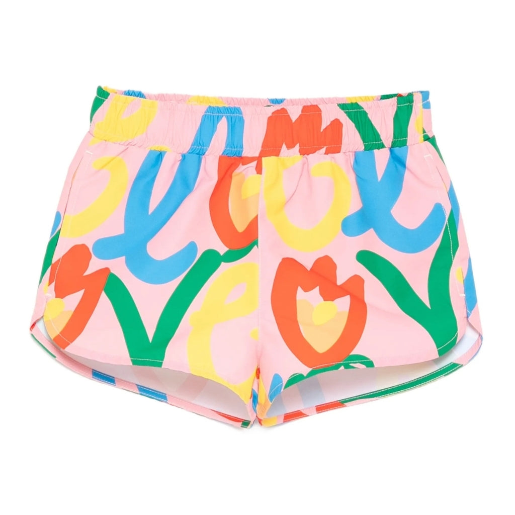 Stella McCartney Kids Love Swim Shorts