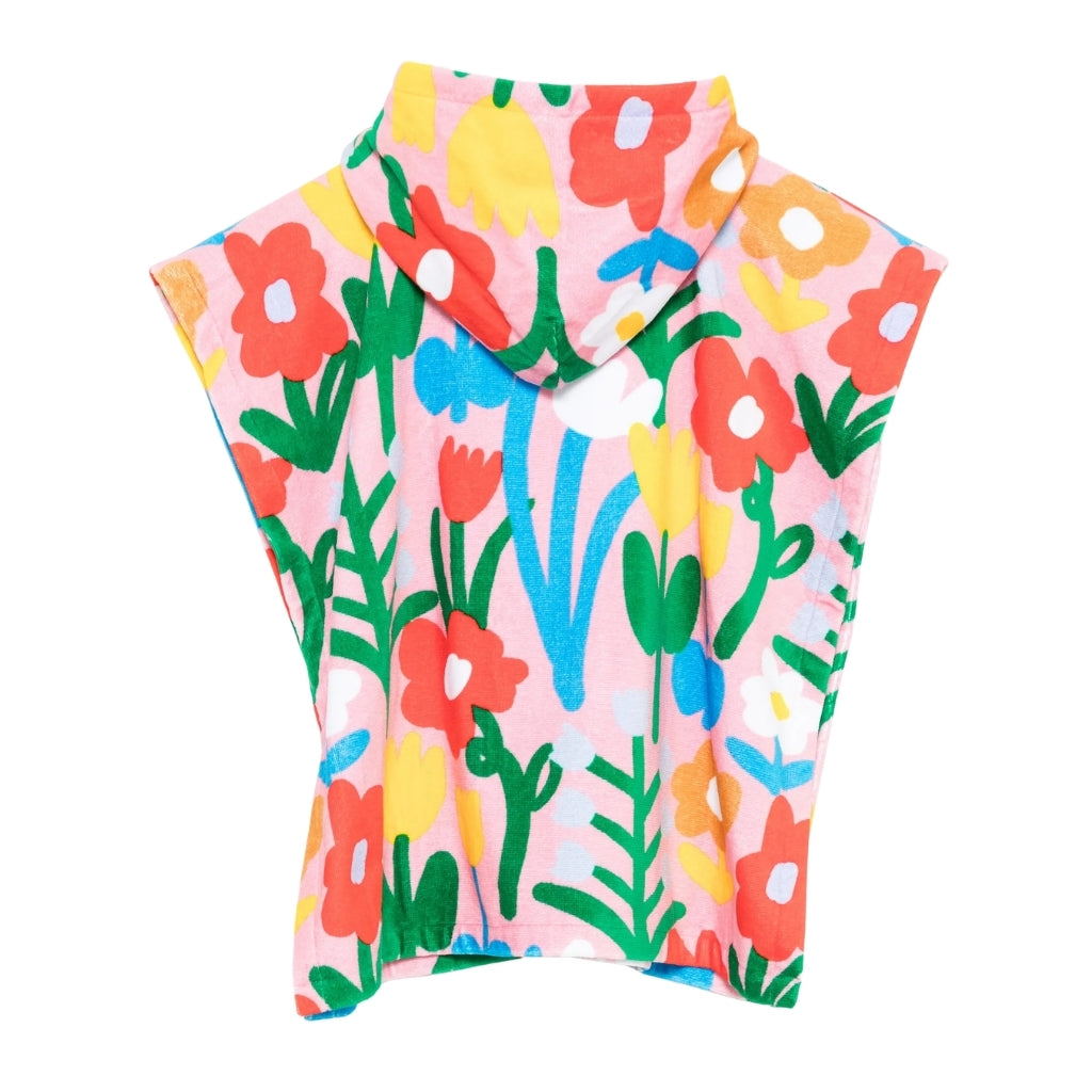 Stella McCartney Kids Flowers Towel Poncho