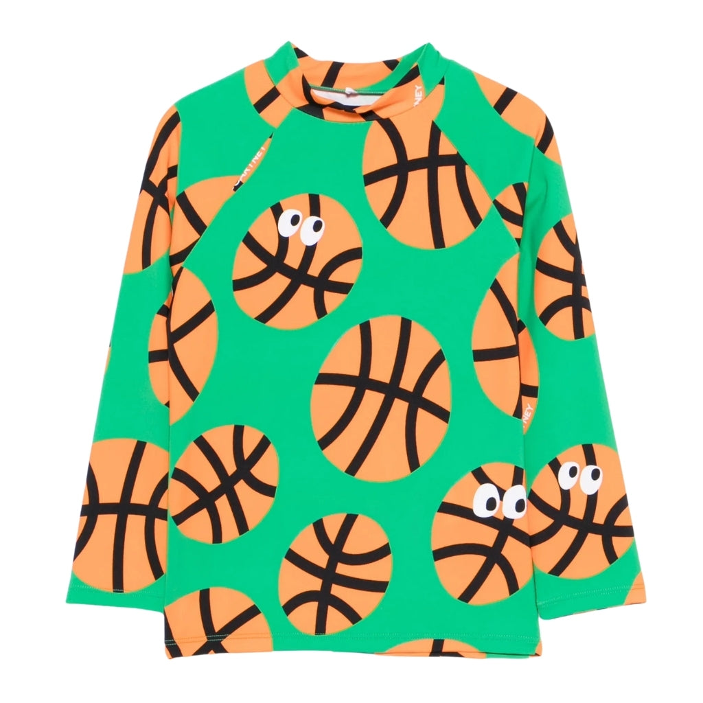 Stella McCartney Kids Basketballs Swim Top