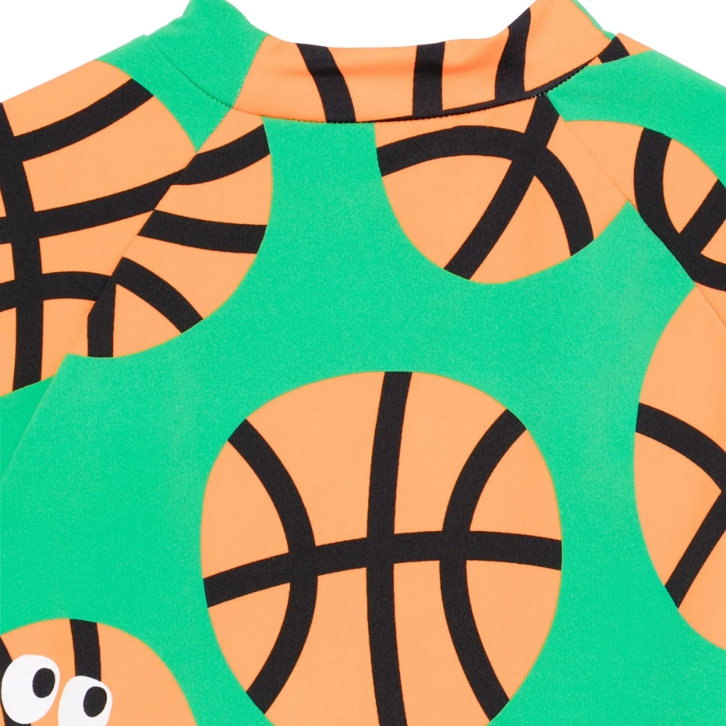 Stella McCartney Kids Basketballs Swim Top