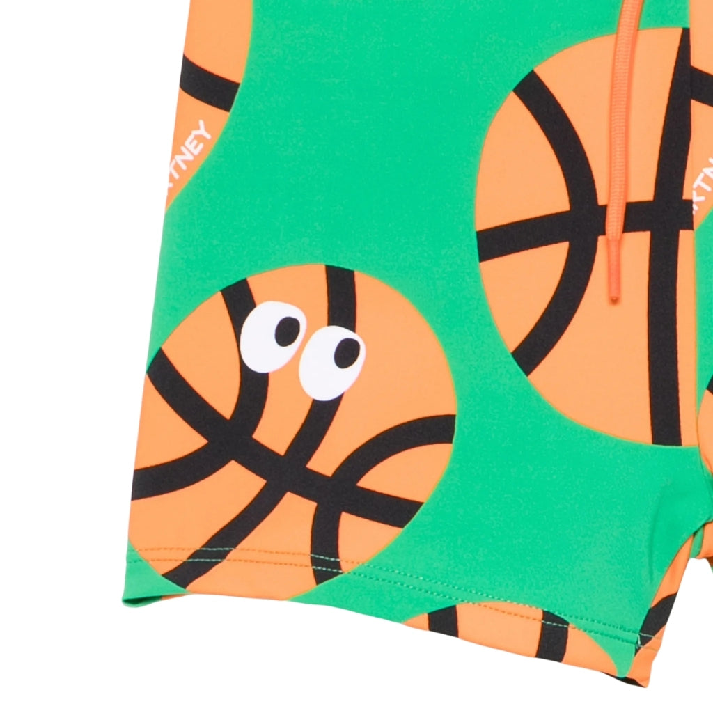 Stella McCartney Kids Basketballs Swim Bottom