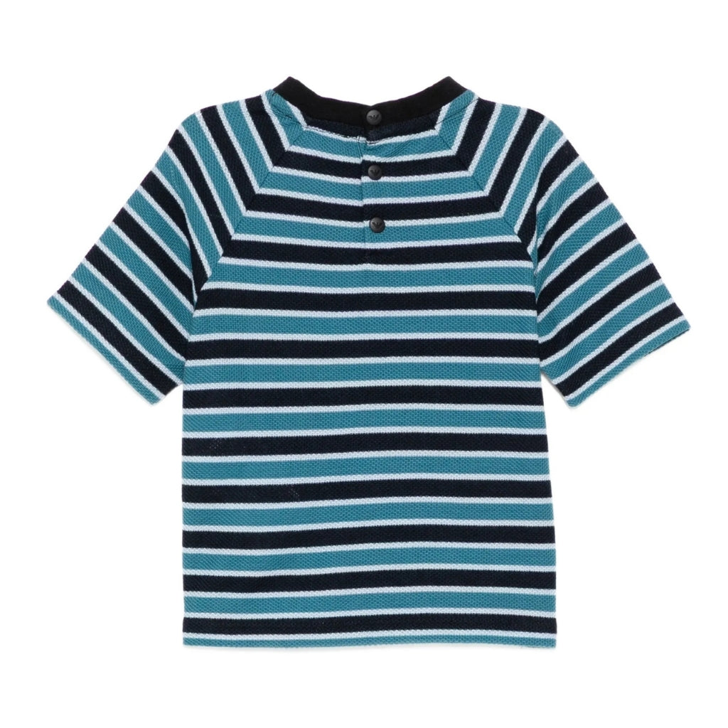 Emporio Armani Junior Striped T-Shirt