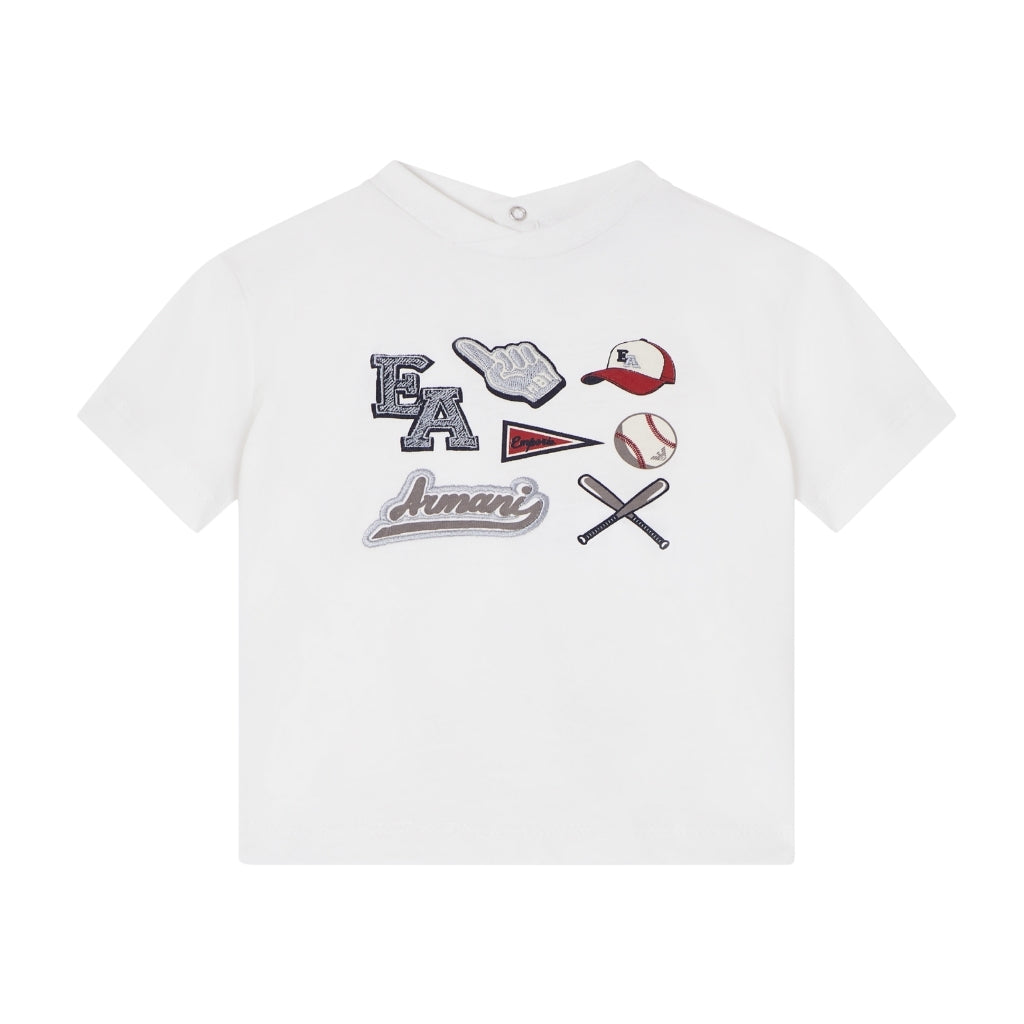 Emporio Armani Junior Graphic Print T-Shirt