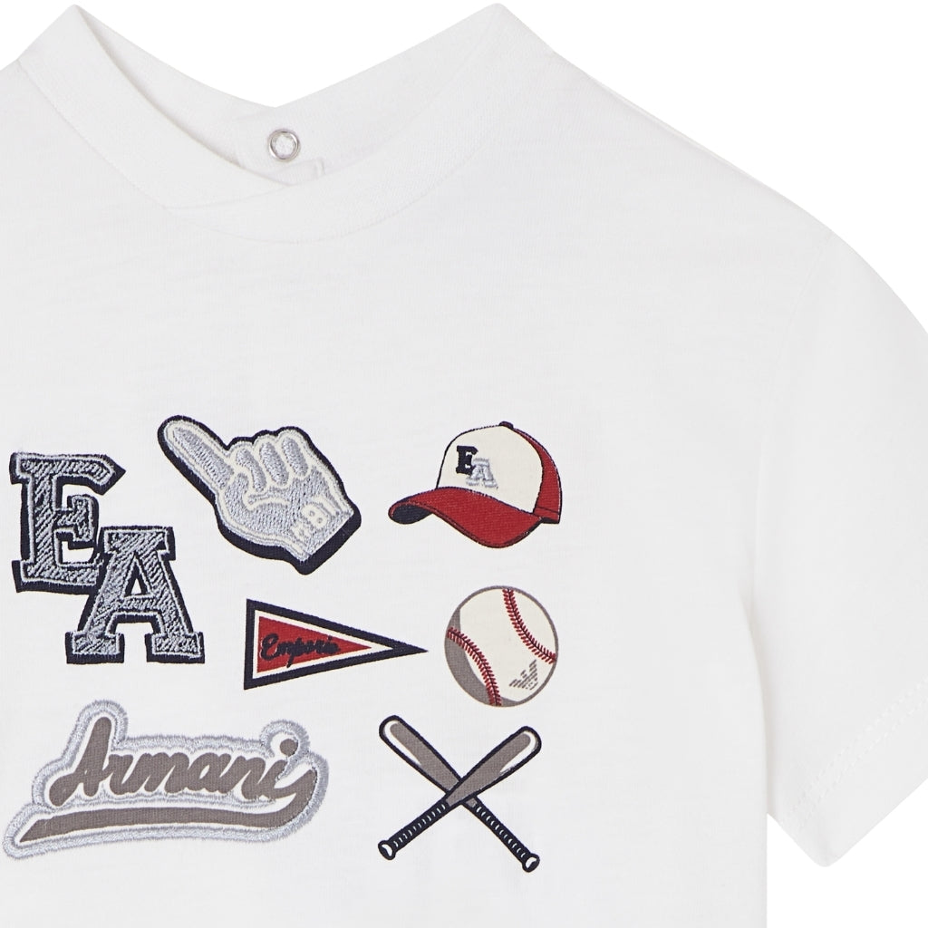 Emporio Armani Junior Graphic Print T-Shirt