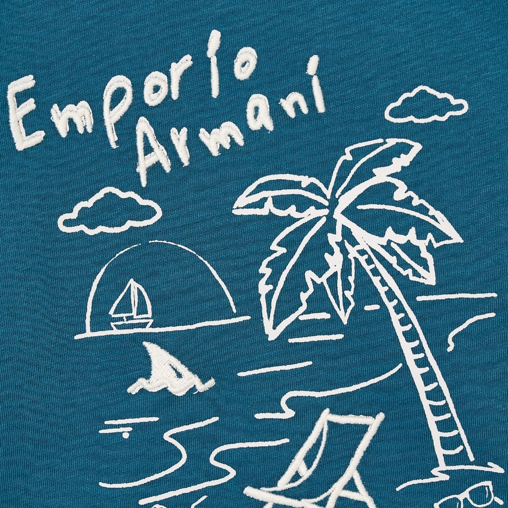 Emporio Armani Junior Graphic Print T-Shirt