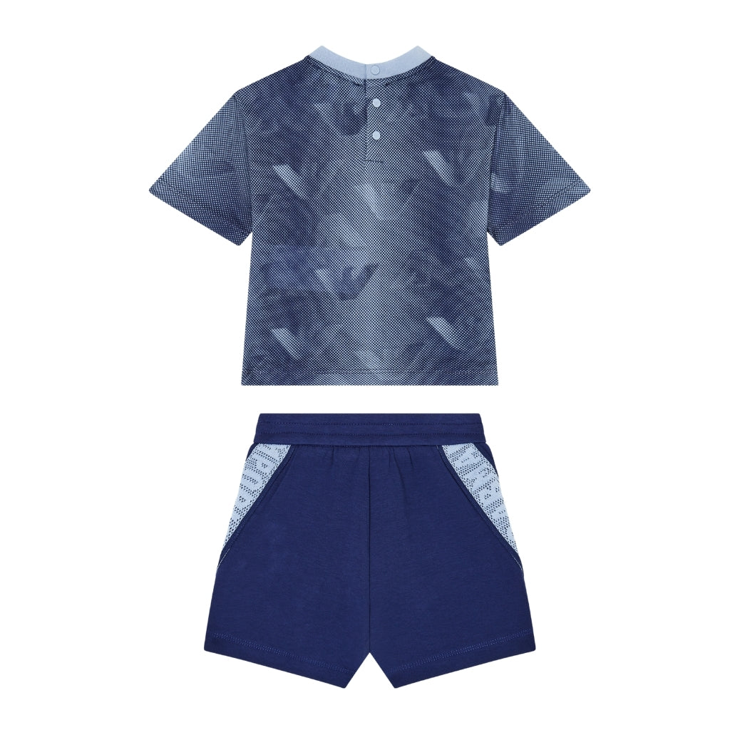 Emporio Armani Junior Set Of T-Shirt And Shorts