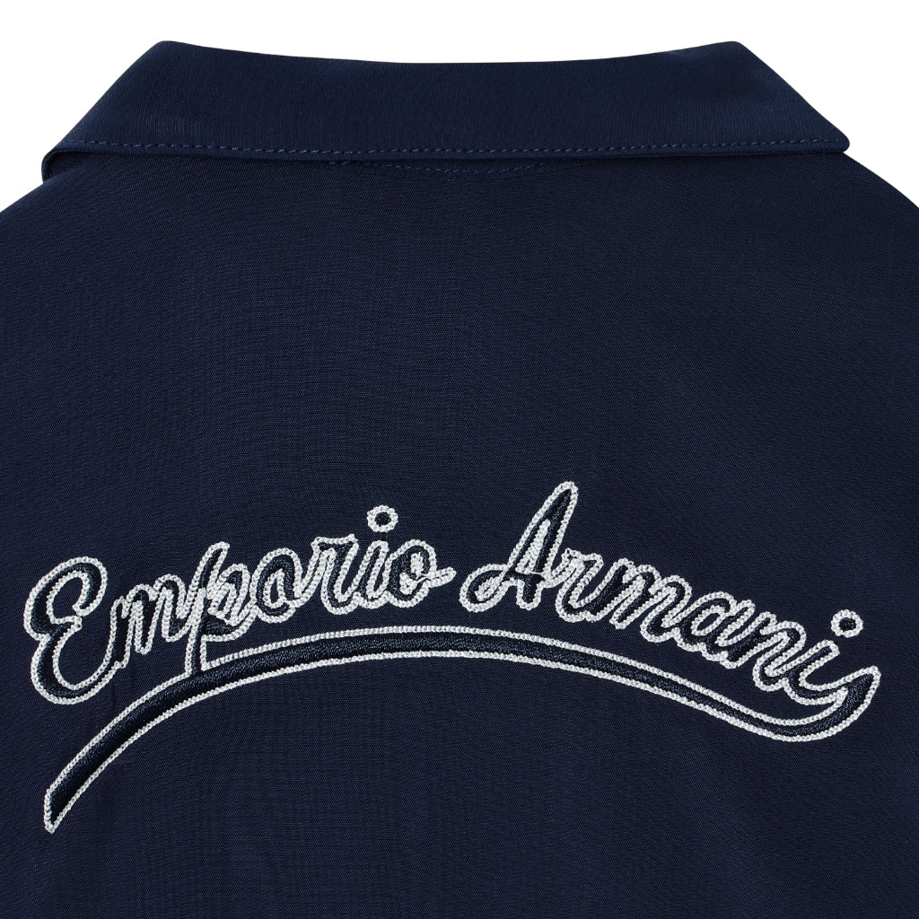 Emporio Armani Junior Set Of Camp Shirt And Shorts