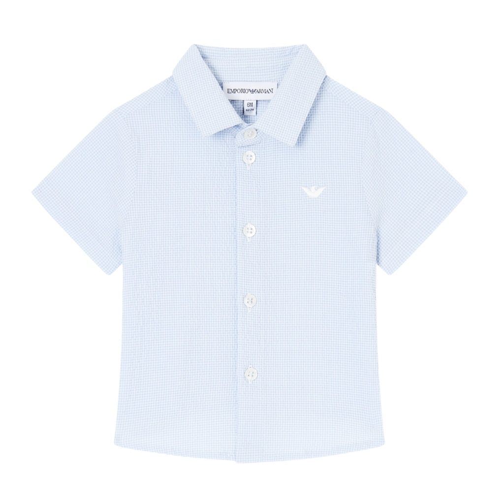Emporio Armani Junior Checkered Shirt