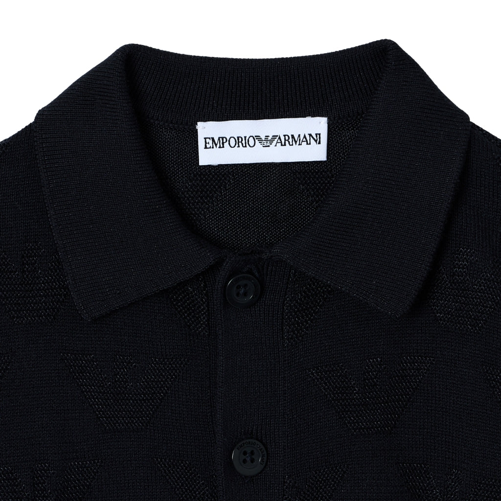 Emporio Armani Junior Logo Cardigan