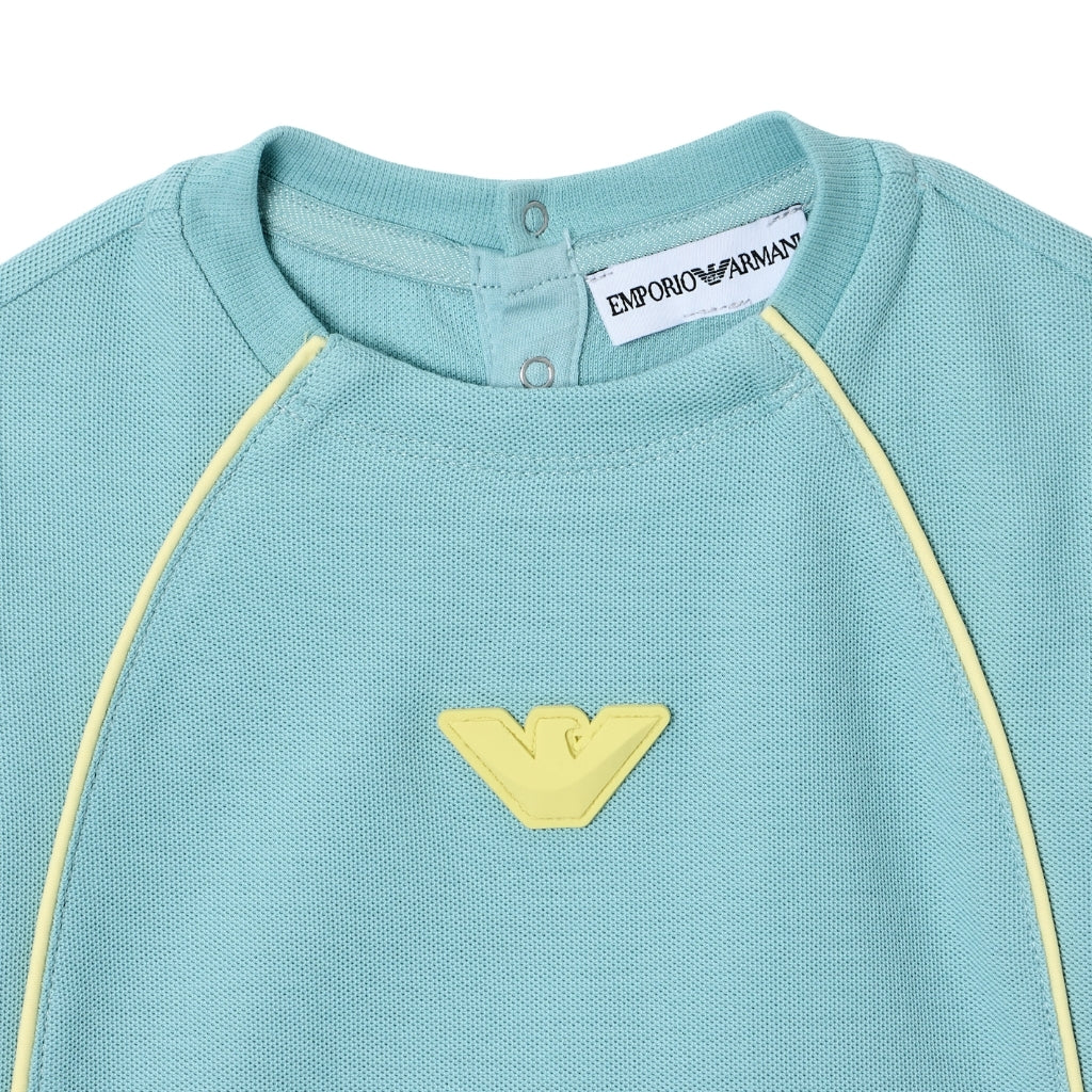 Emporio Armani Junior Set Of T-Shirt And Shorts