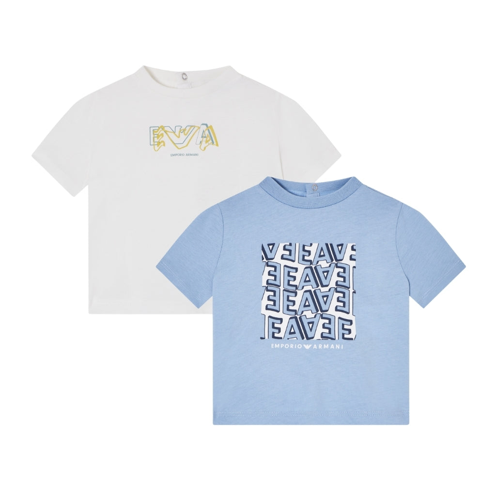 Emporio Armani Junior Set Of Two T-Shirts