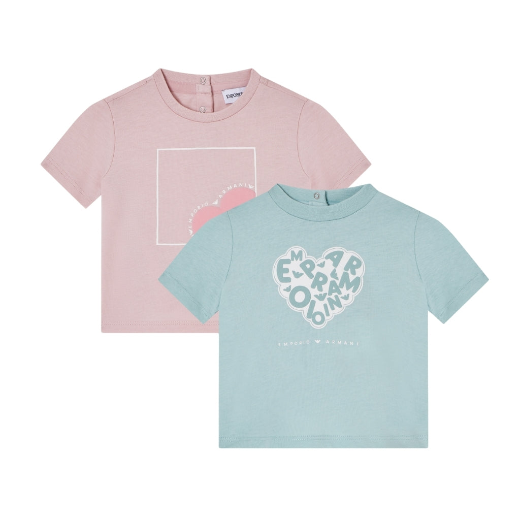 Emporio Armani Junior Set Of Two T-Shirts