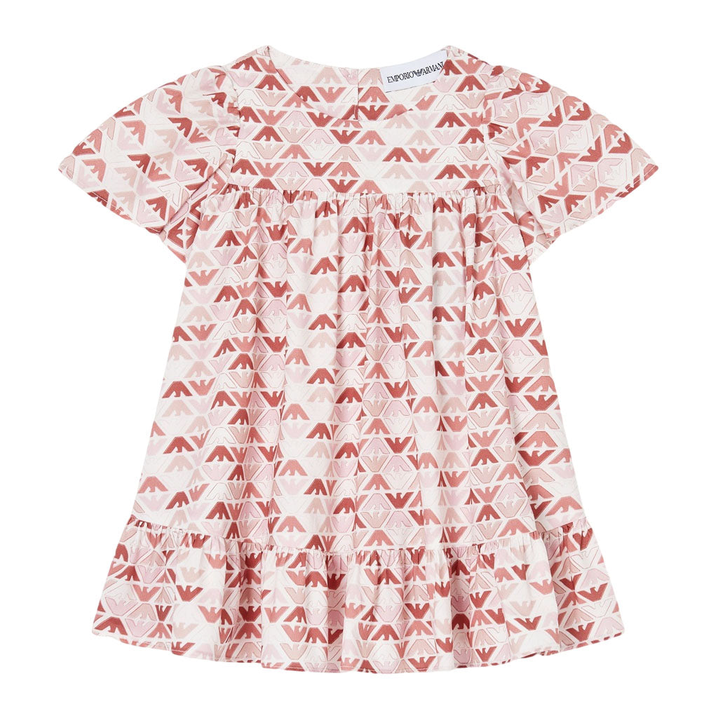 Emporio Armani Junior Eagle Print Dress
