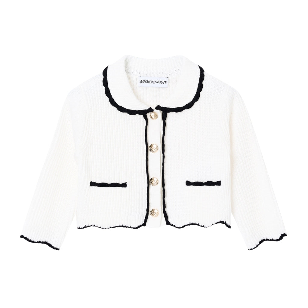 Emporio Armani Junior Knit Cardigan