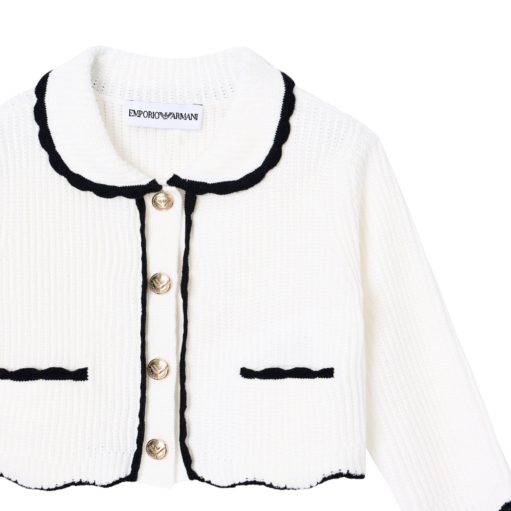 Emporio Armani Junior Knit Cardigan