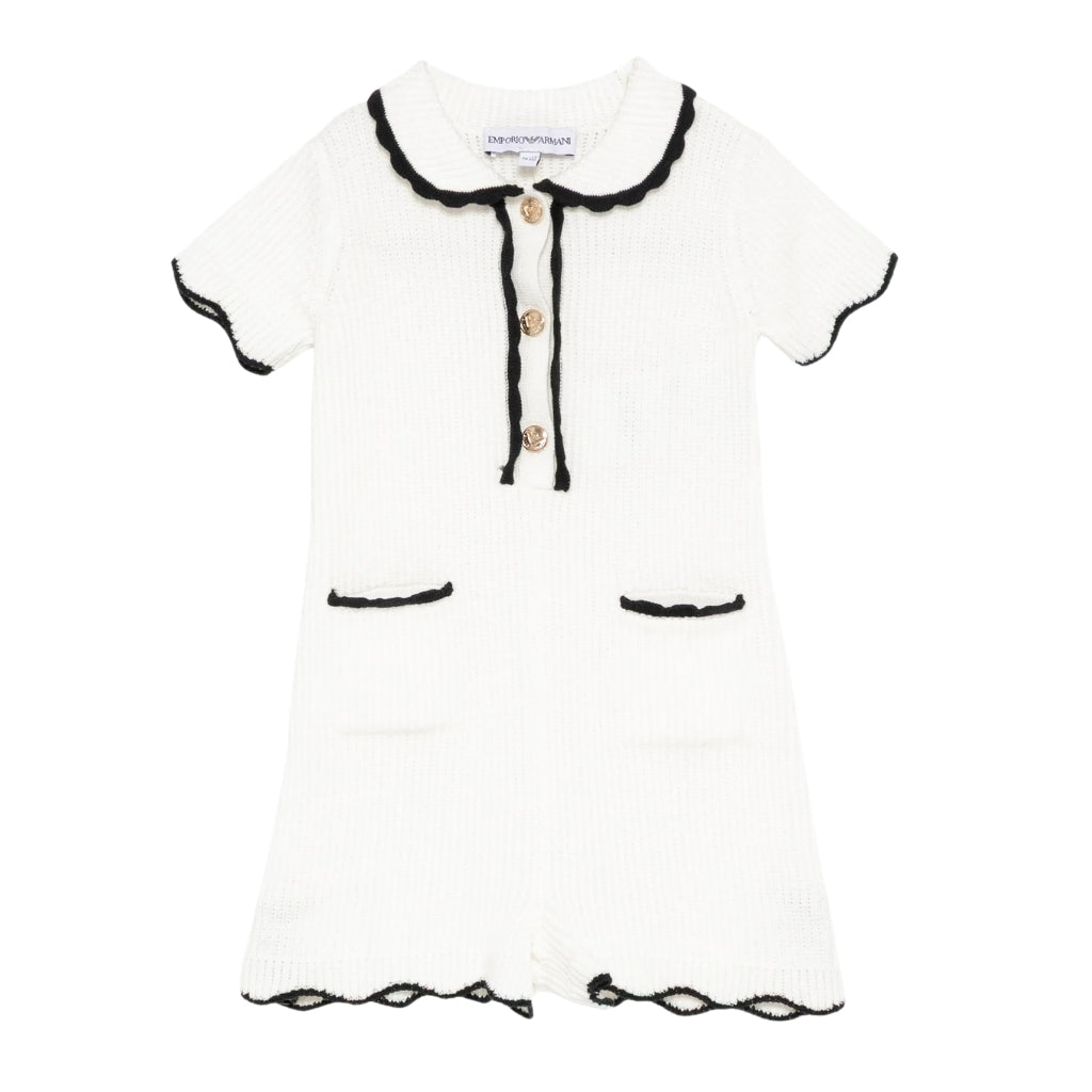 Emporio Armani Junior Knit Jumpsuit