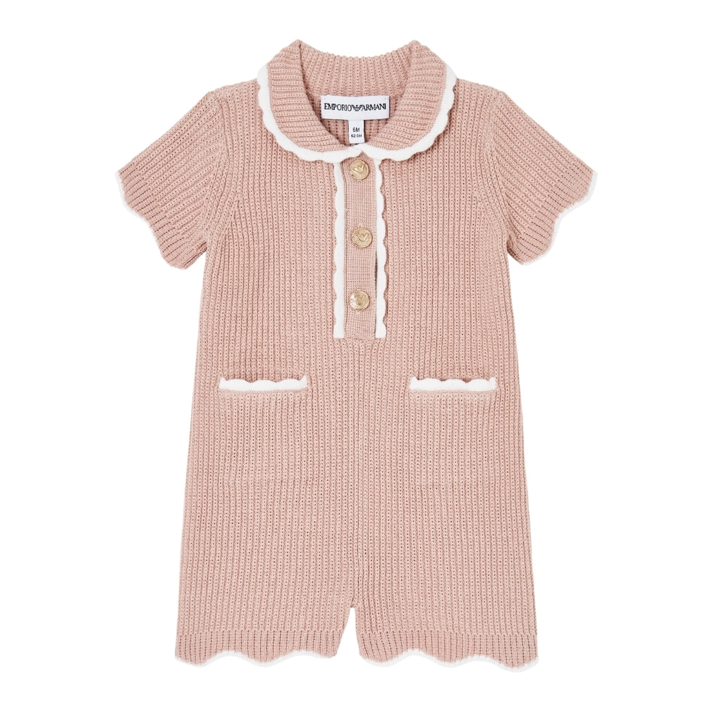 Emporio Armani Junior Knit Jumpsuit