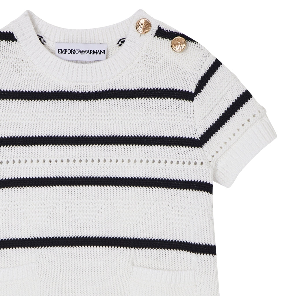 Emporio Armani Junior Striped Dress